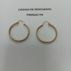 ARETES PAR ORO 10 K 2.3 GRMS (SEMINUEVO)