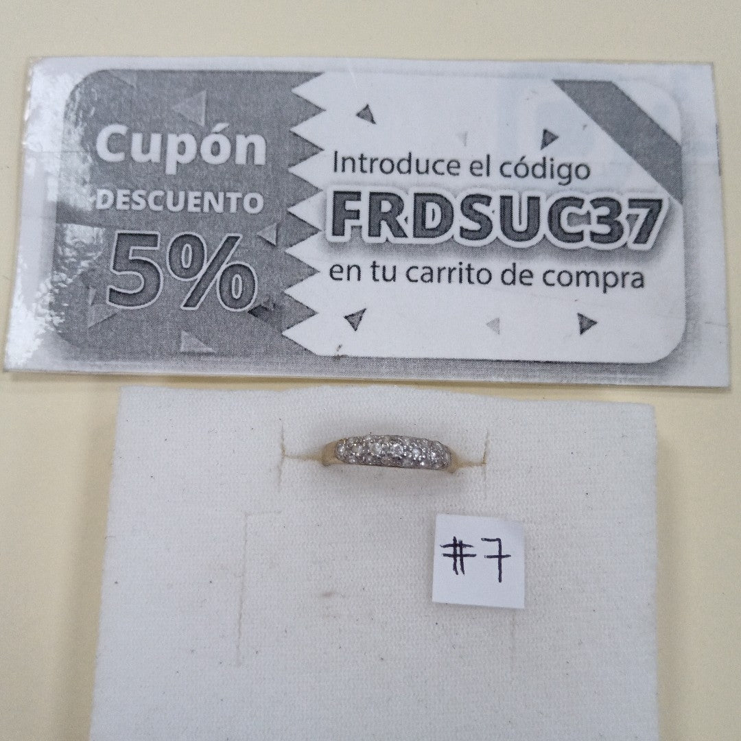ANILLITO ORO 10 K 1.7 GRMS (SEMINUEVO)