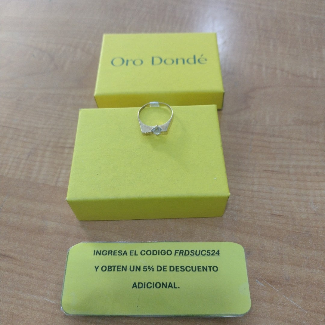 ANILLITO ORO 10 K 1,80 GRMS (SEMINUEVO)