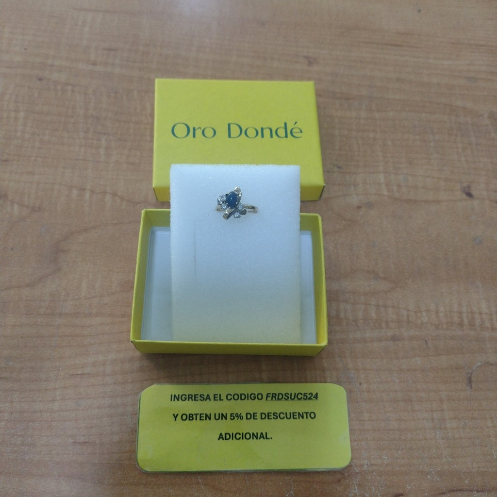 ANILLO ORO 10 K 1.7 GRMS (SEMINUEVO)
