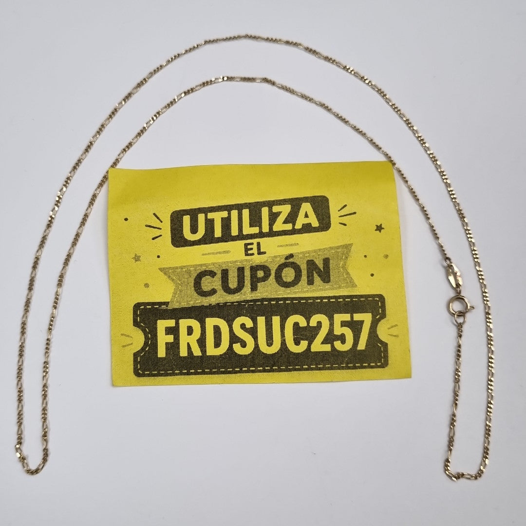 CADENA ORO 14 K 1.3 GRMS (SEMINUEVO)