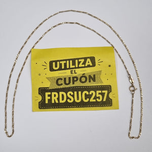 CADENA ORO 14 K 1.3 GRMS (SEMINUEVO)