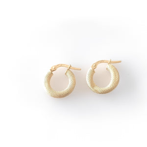 ARRACADAS PAR ORO 18 K 1.4 GRMS (SEMINUEVO)