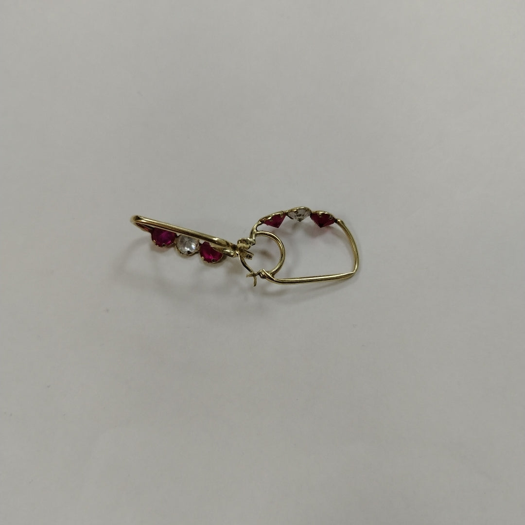 ARETES PAR ORO 10 K 2.5 GRMS (SEMINUEVO)
