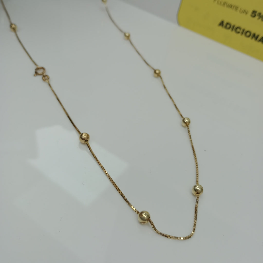 COLLAR ORO 14 K 8,00 GRMS (SEMINUEVO)