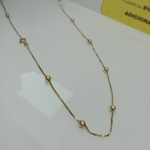 COLLAR ORO 14 K 8,00 GRMS (SEMINUEVO)