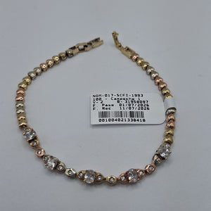 PULSERA ORO 10 K 8.5 GRMS (SEMINUEVO)
