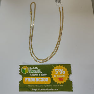 CADENA ORO 14 K 5.5 GRMS (SEMINUEVO)