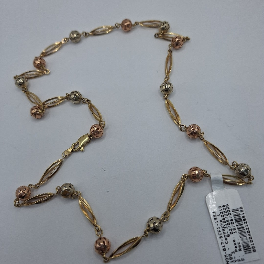 COLLAR ORO 14 K 18,00 GRMS (SEMINUEVO)