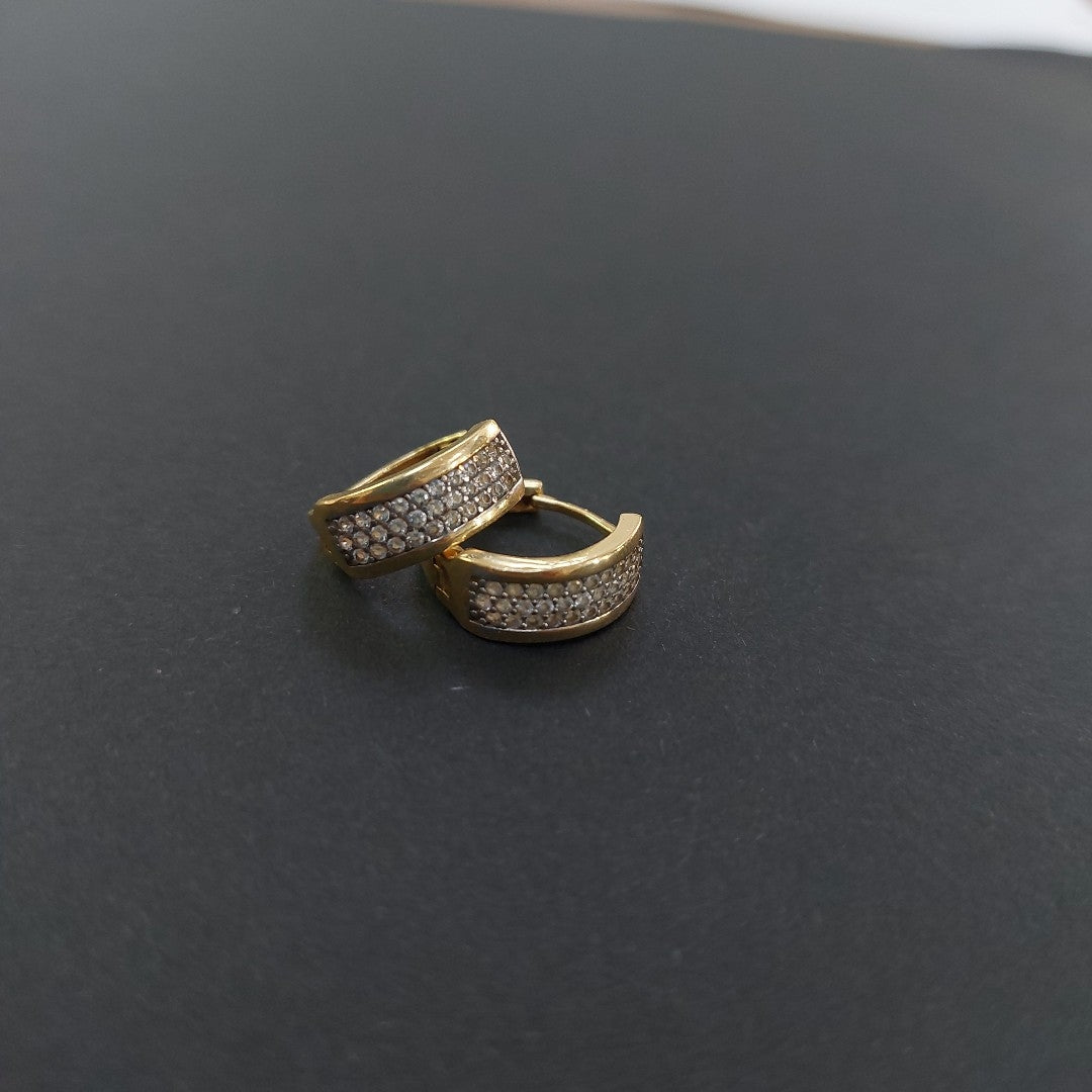 ARETES PAR ORO 14 K 2.8 GRMS (SEMINUEVO)