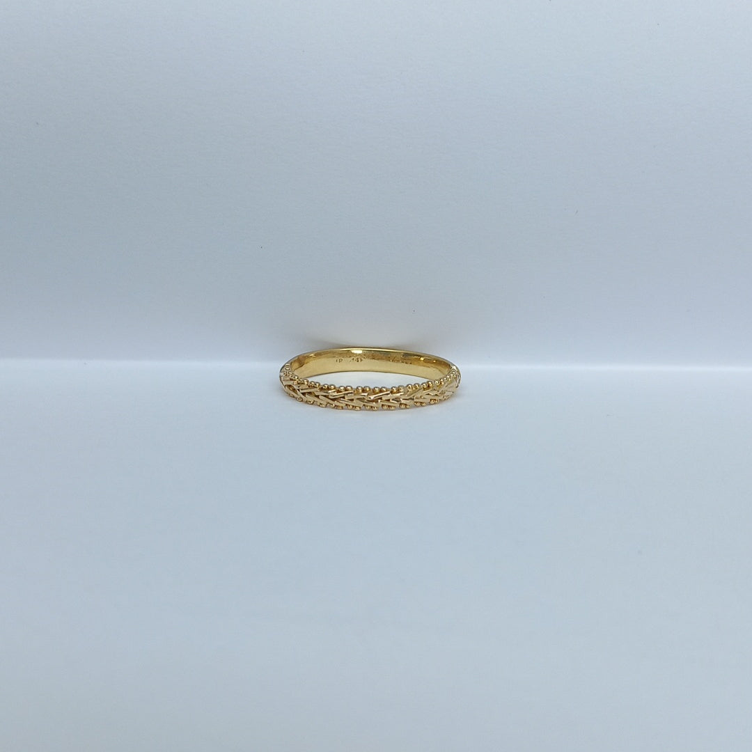 ANILLO ORO 14 K 2,00 GRMS (SEMINUEVO)