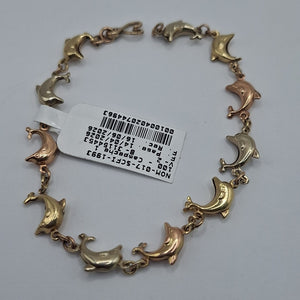 PULSERA ORO 10 K 4.9 GRMS (SEMINUEVO)