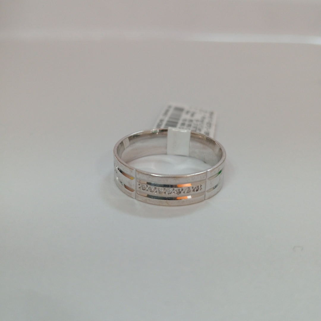 ARGOLLA ORO, ORO BLANCO 14 K 4.4 GRMS (SEMINUEVO)