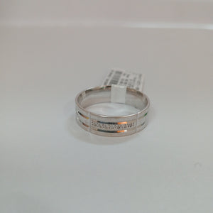 ARGOLLA ORO, ORO BLANCO 14 K 4.4 GRMS (SEMINUEVO)