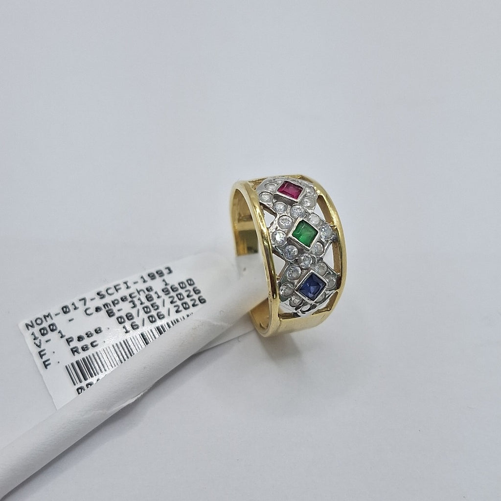 ANILLO ORO 14 K 5.3 GRMS (SEMINUEVO)