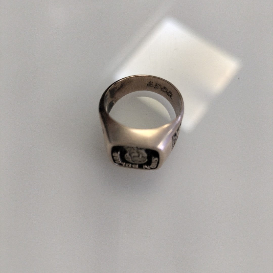 ANILLO DE GRADUACIÓN ORO 8 K 9.4 GRMS (SEMINUEVO)