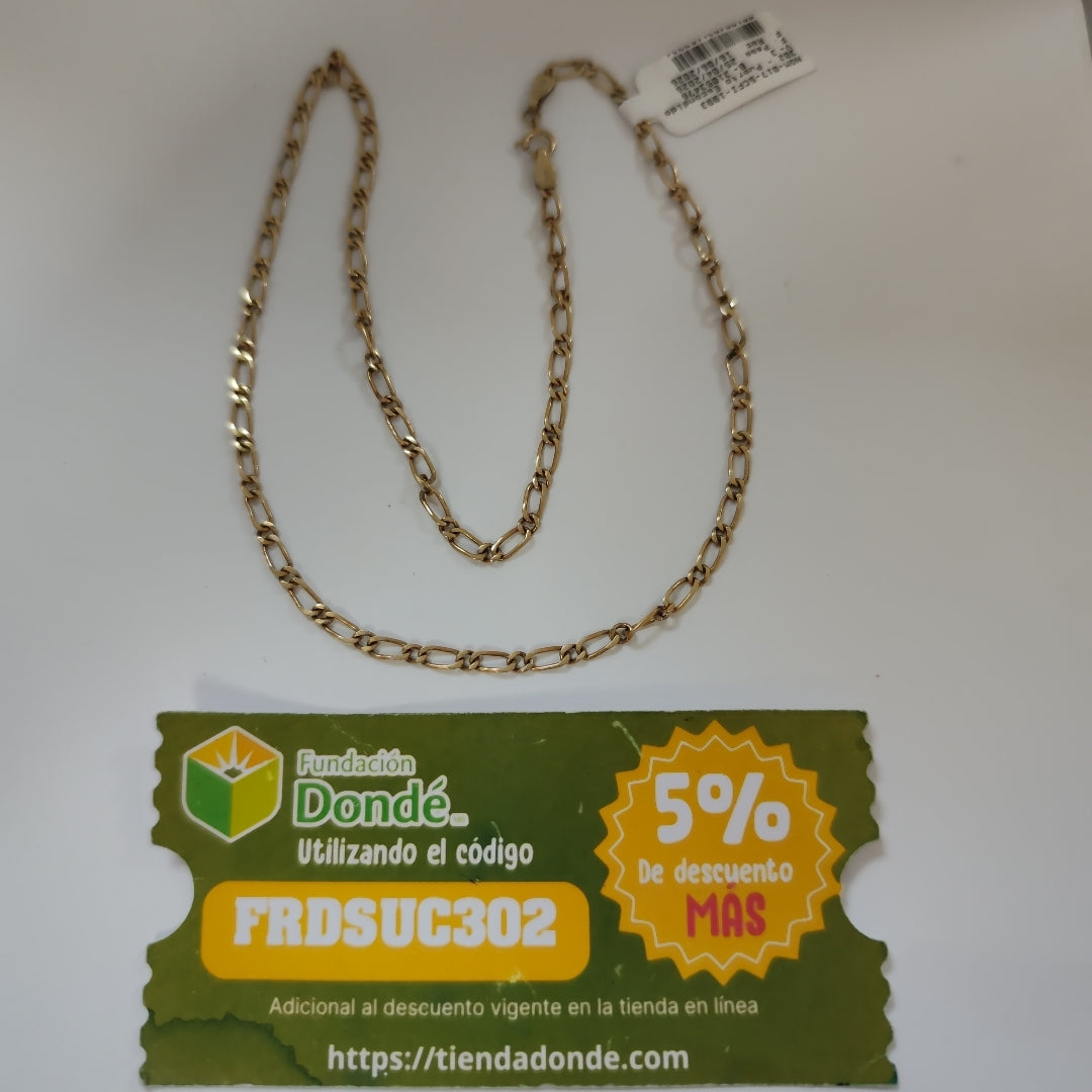 CADENA ORO 14 K 6.8 GRMS (SEMINUEVO)