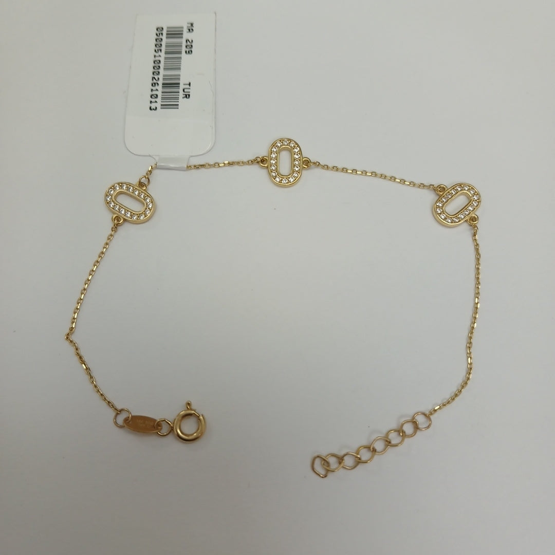 PULSERAS DAMA ORO 14K 1.6 (NUEVO)