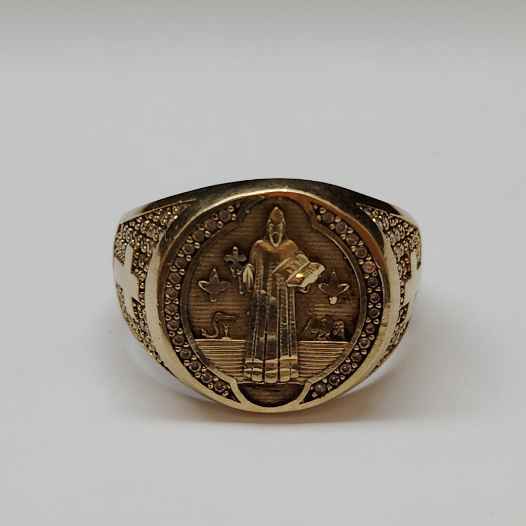 ANILLO ORO 10 K 4,80 GRMS (SEMINUEVO)