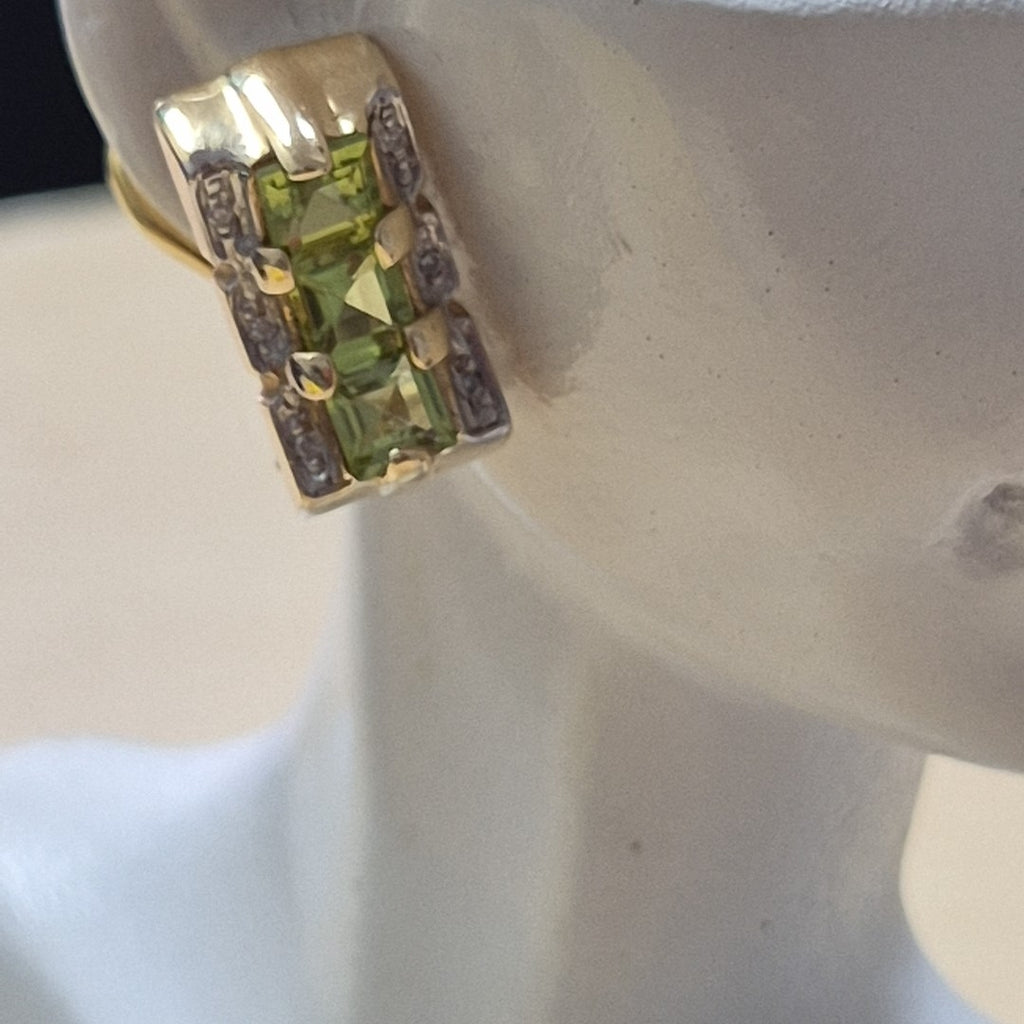 ARETES PAR ORO 14 K 6,50 GRMS (SEMINUEVO)