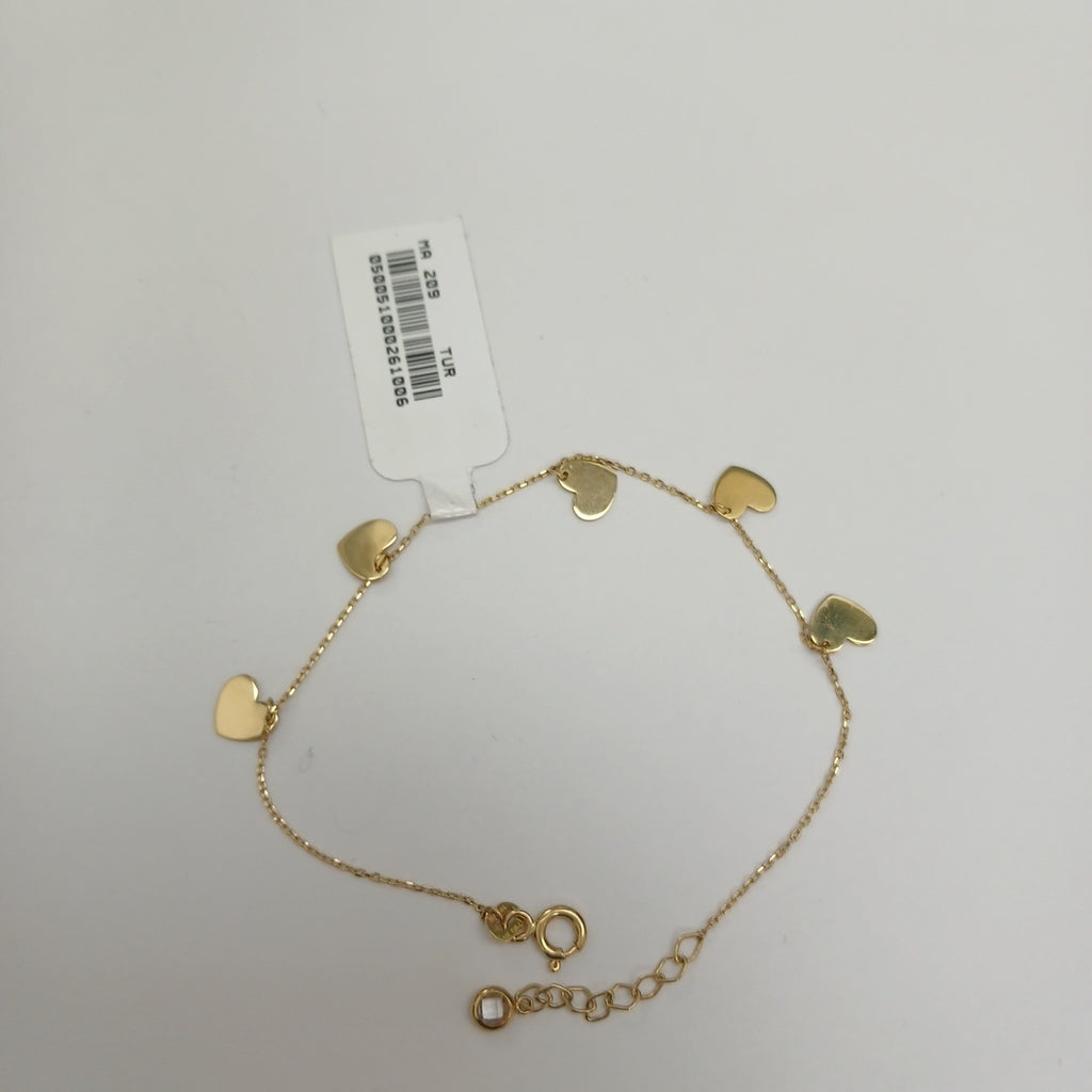 PULSERAS DAMA ORO 14K 1.3 (NUEVO)