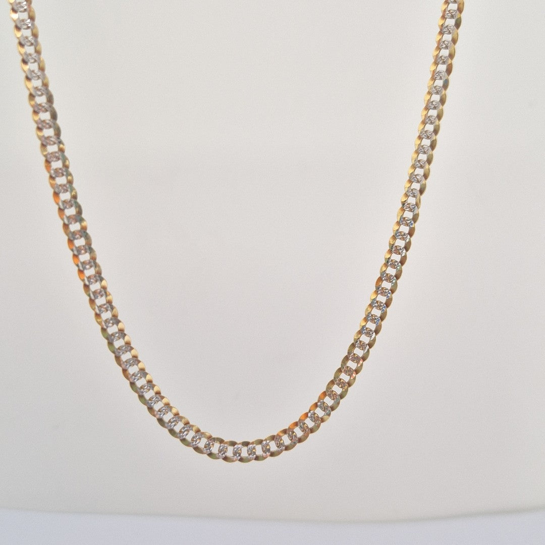 CADENA ORO, RODIADO 14 K 12.4 GRMS (SEMINUEVO)