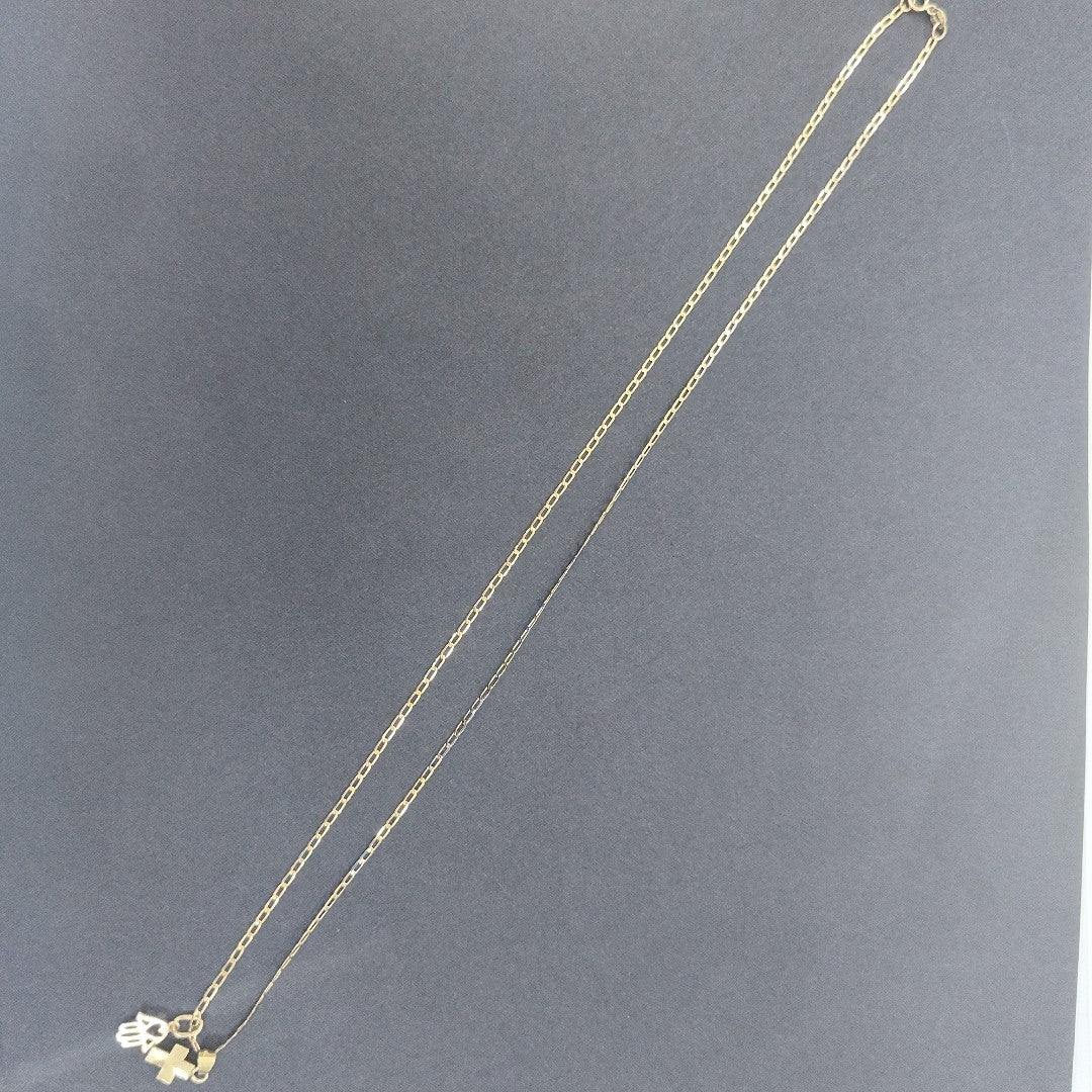 CADENA, DIJE ORO 10 K 1.8 GRMS (SEMINUEVO)