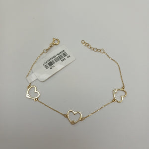 PULSERAS DAMA ORO 14K 1.5 (NUEVO)