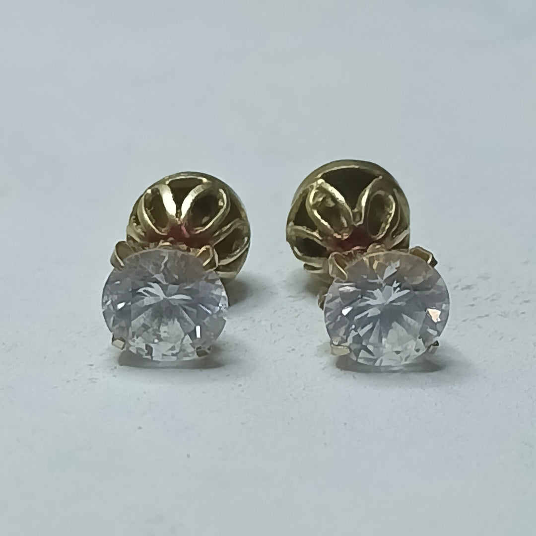 BROQUELES PAR ORO 14 K 2 GRMS (SEMINUEVO)