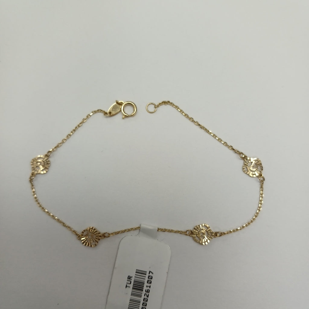PULSERAS DAMA ORO 14K 1.2 (NUEVO)