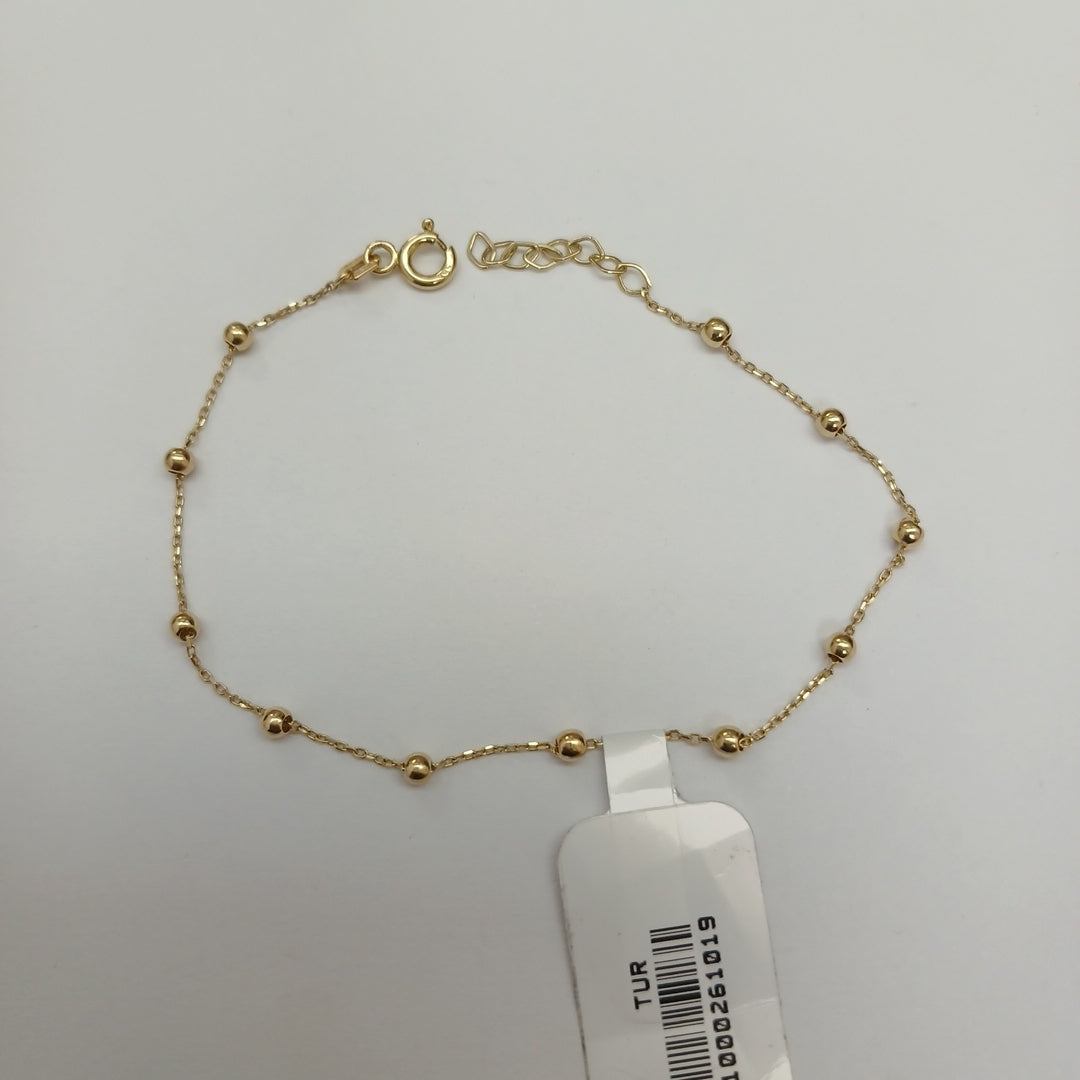 PULSERAS DAMA ORO 14K 1.1 (NUEVO)