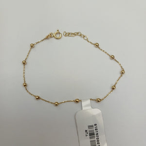 PULSERAS DAMA ORO 14K 1.1 (NUEVO)