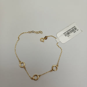 PULSERAS DAMA ORO 14K 1.3 (NUEVO)