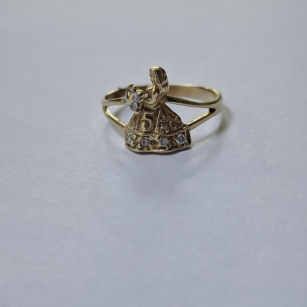 ANILLITO ORO 10 K 1,80 GRMS (SEMINUEVO)