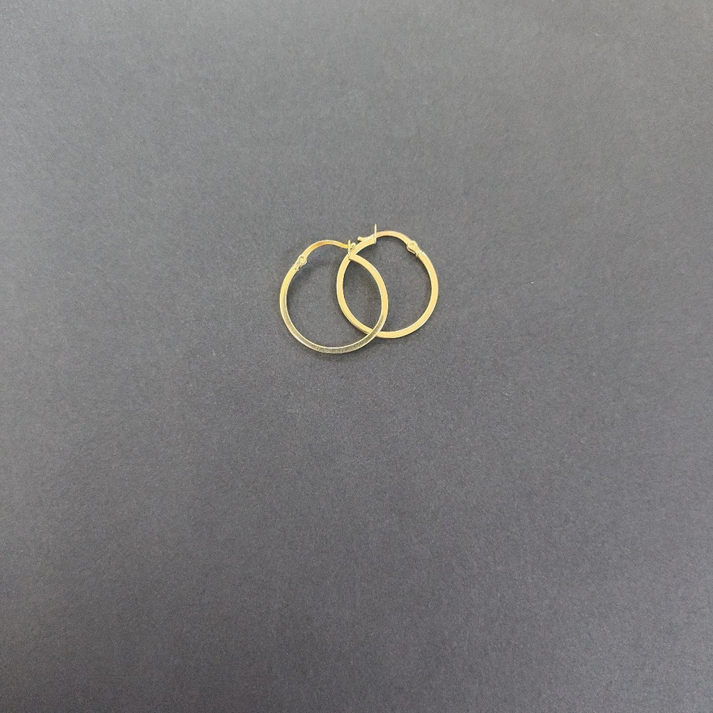 ARRACADAS PAR ORO 14 K 1.5 GRMS (SEMINUEVO)