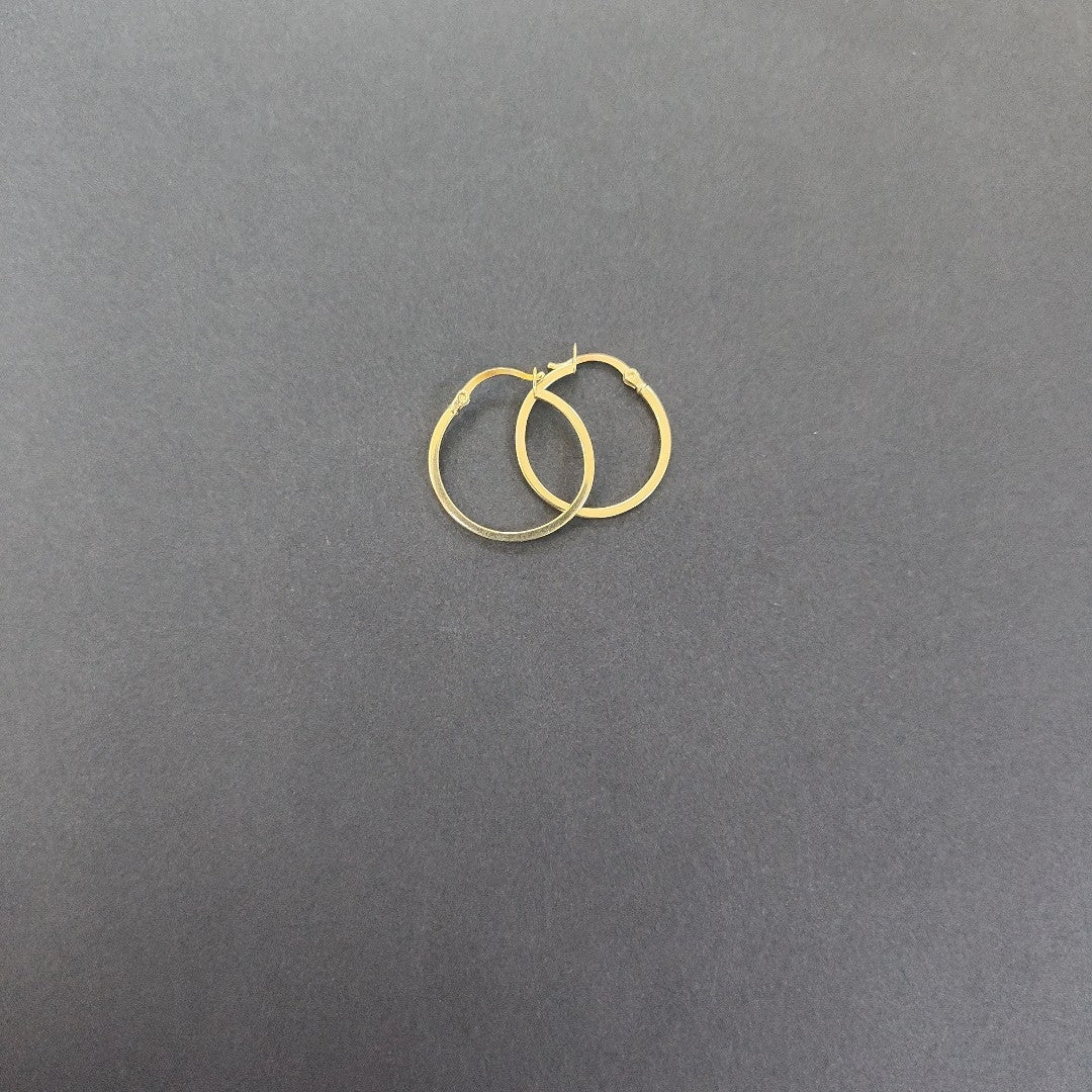 ARRACADAS PAR ORO 14 K 1.5 GRMS (SEMINUEVO)