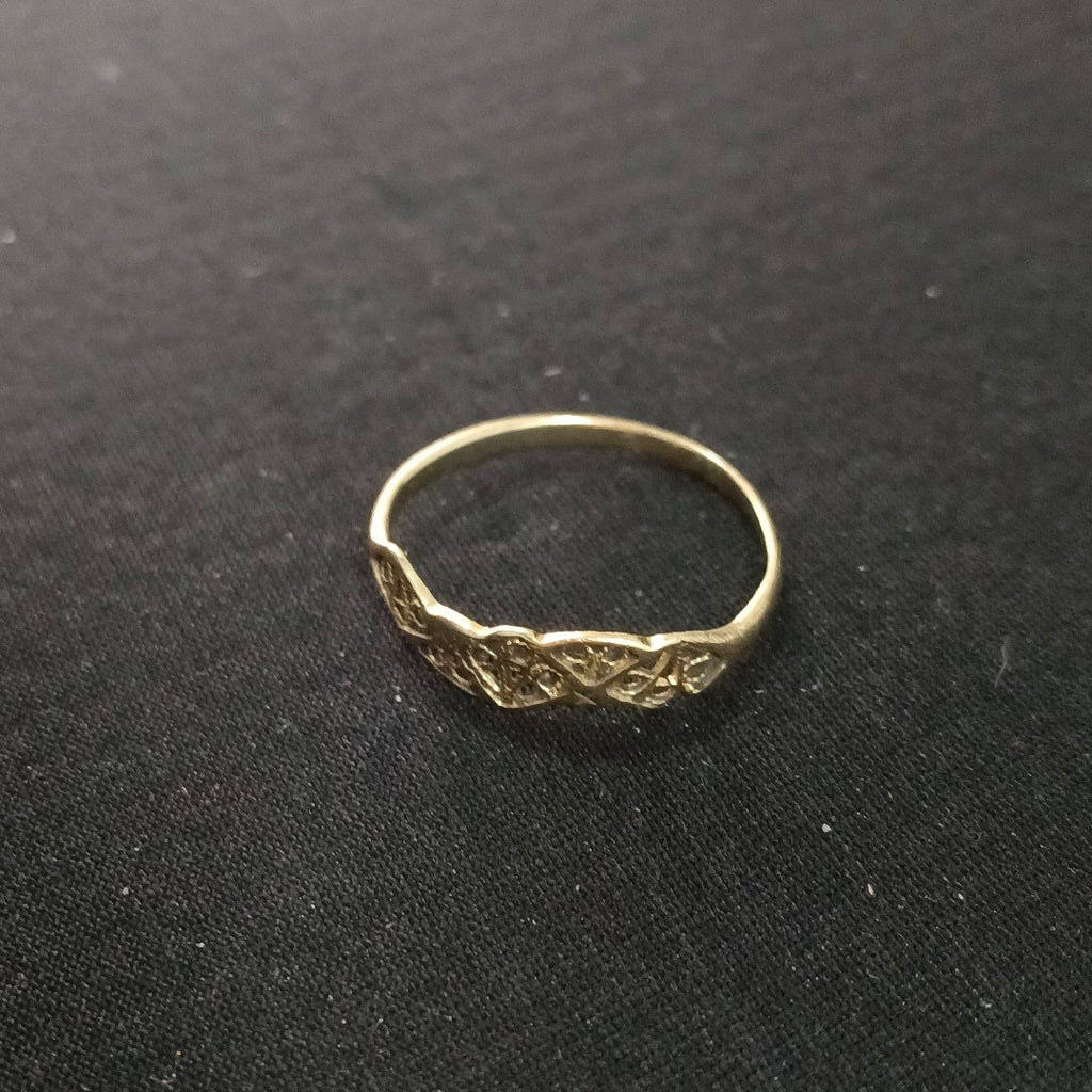 ANILLO ORO 10 K 1.1 GRMS (SEMINUEVO)
