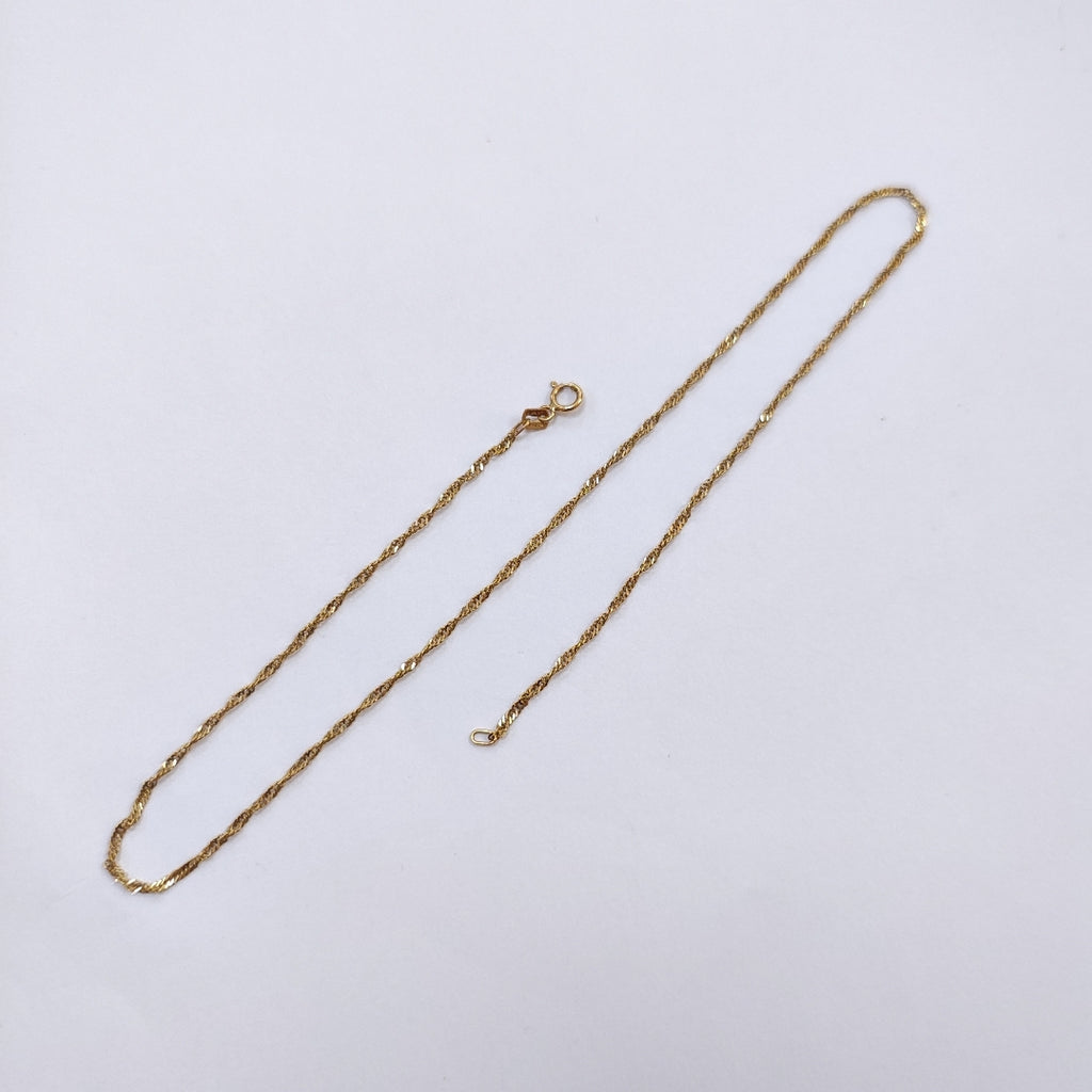 CADENA ORO 14 K 2.2 GRMS (SEMINUEVO)