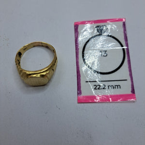ANILLO ORO 14 K 7,20 GRMS (SEMINUEVO)