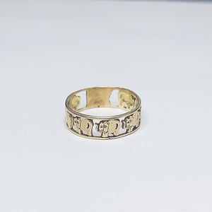 ARGOLLA DE LA SUERTE ORO 14 K 2,60 GRMS (SEMINUEVO)