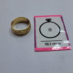 ARGOLLA ORO 14 K 7,30 GRMS (SEMINUEVO)