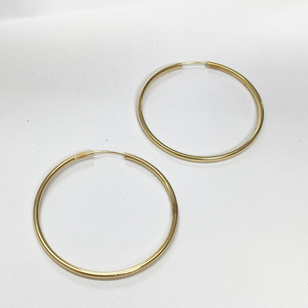 ARRACADAS PAR ORO 14 K 3.5 GRMS (SEMINUEVO)