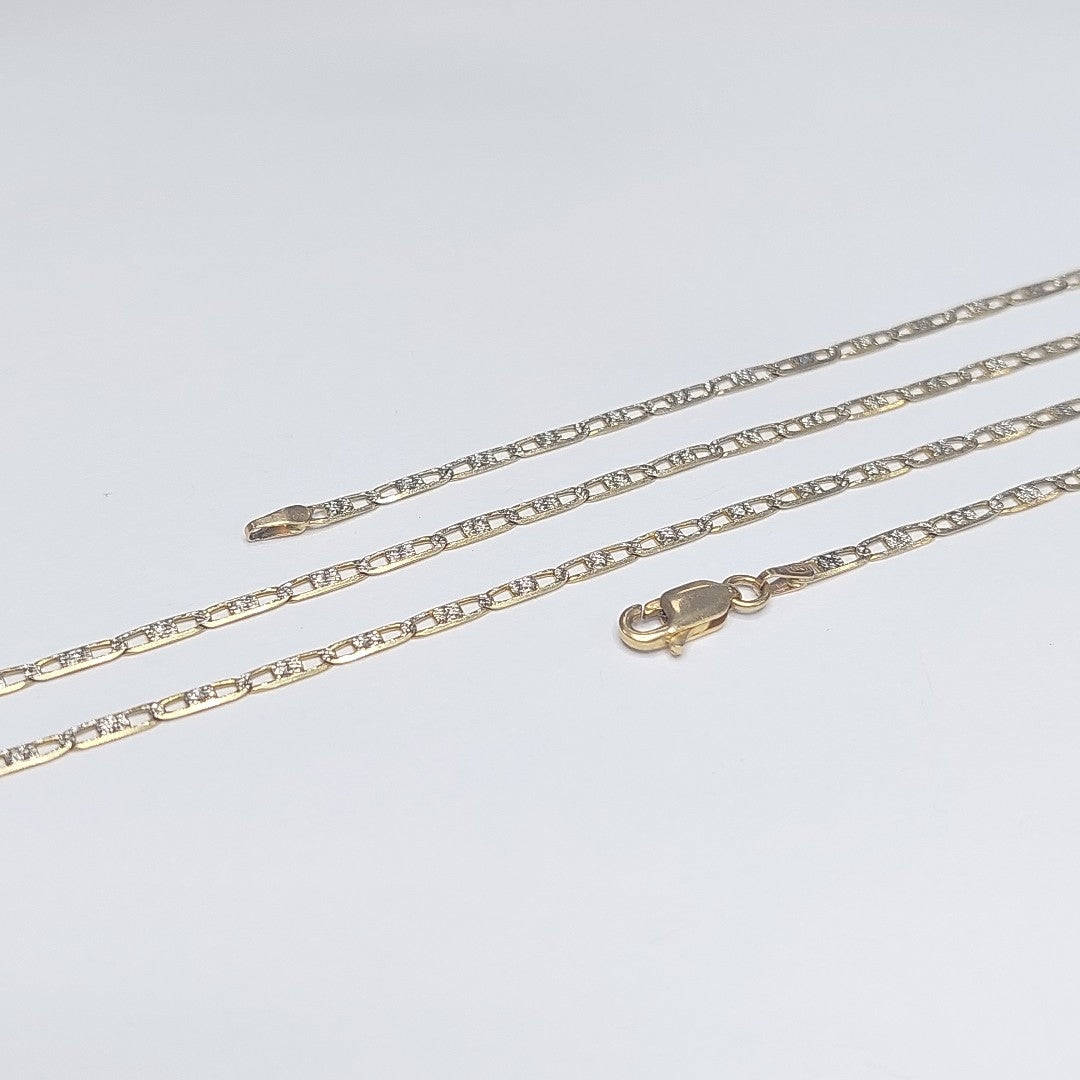 CADENA ORO,RODIADO 14 K 5,00 GRMS (SEMINUEVO)