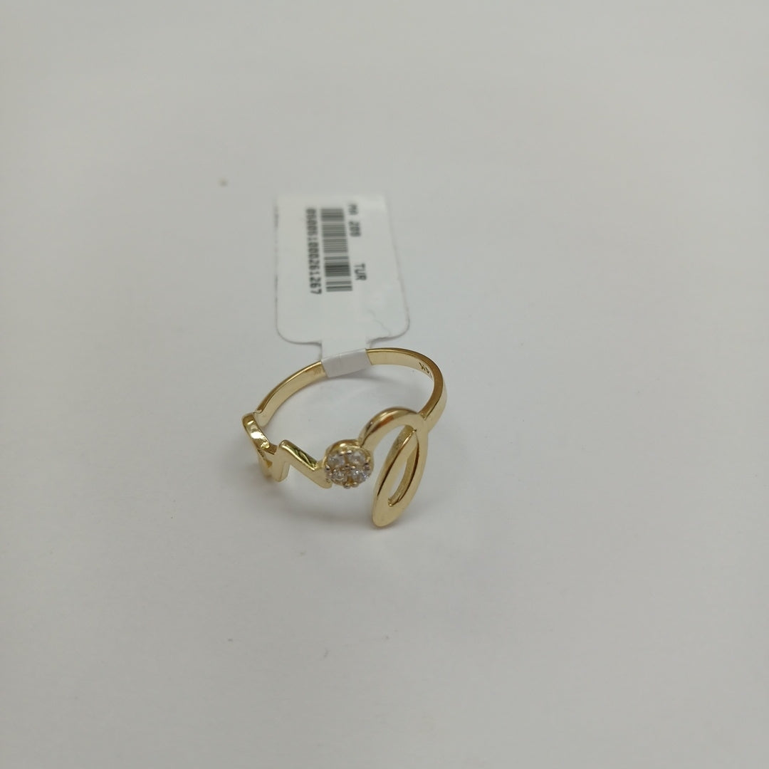 ANILLOS DAMA ORO 14K 1.9 (NUEVO)