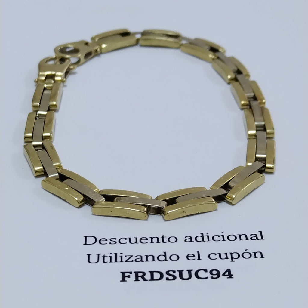 PULSERA ORO 14 K 12.4 GRMS (SEMINUEVO)