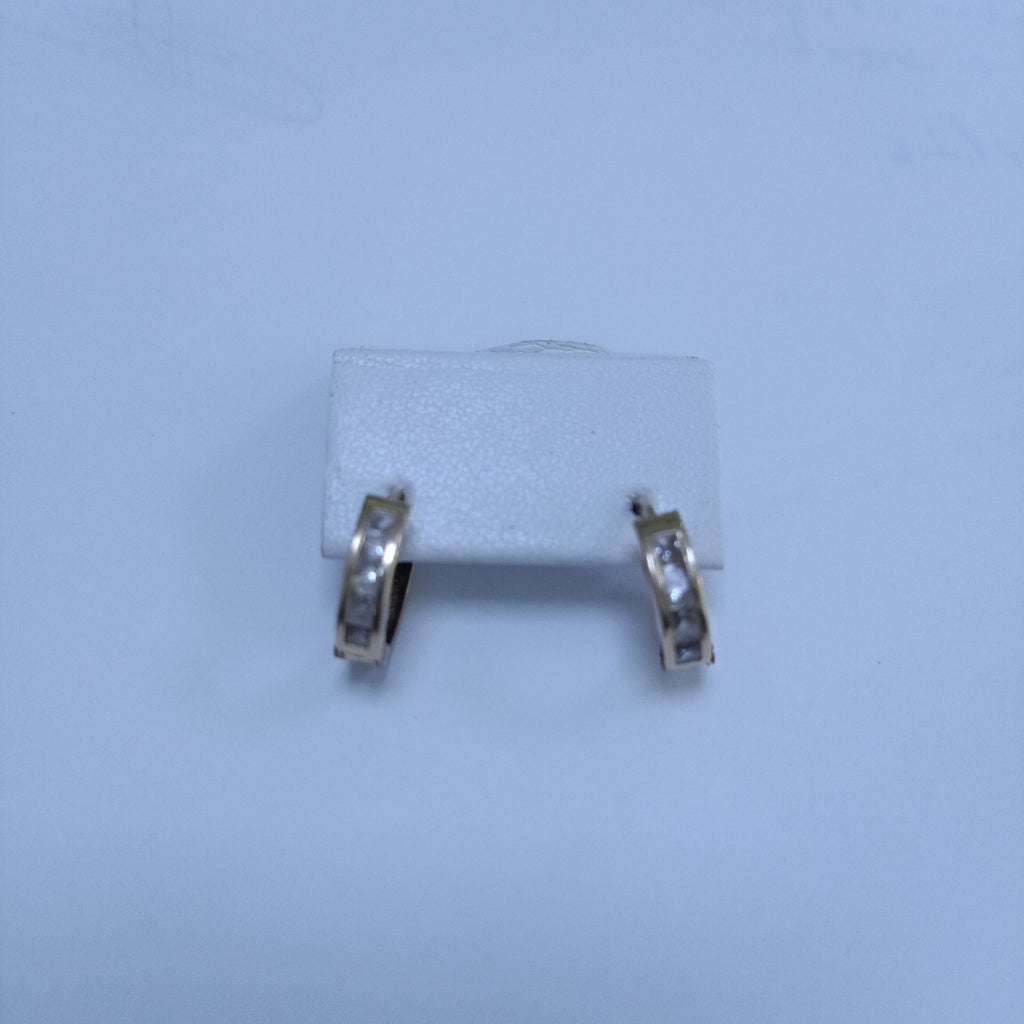 ARRACADAS PAR ORO 14 K 1.3 GRMS (SEMINUEVO)