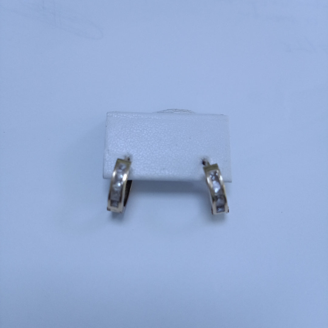 ARRACADAS PAR ORO 14 K 1.3 GRMS (SEMINUEVO)