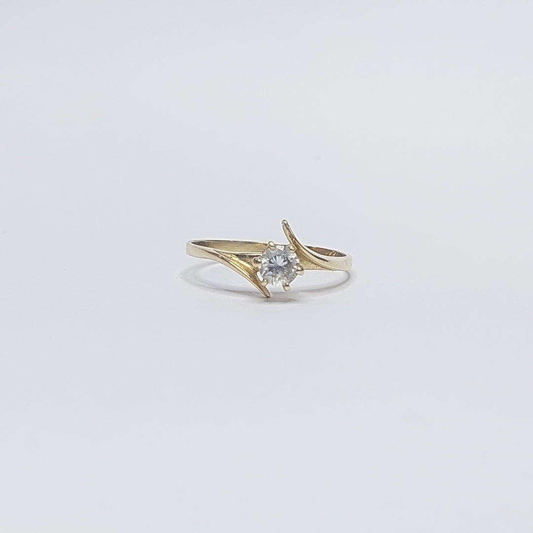 SOLITARIO ORO 14 K 2,20 GRMS (SEMINUEVO)