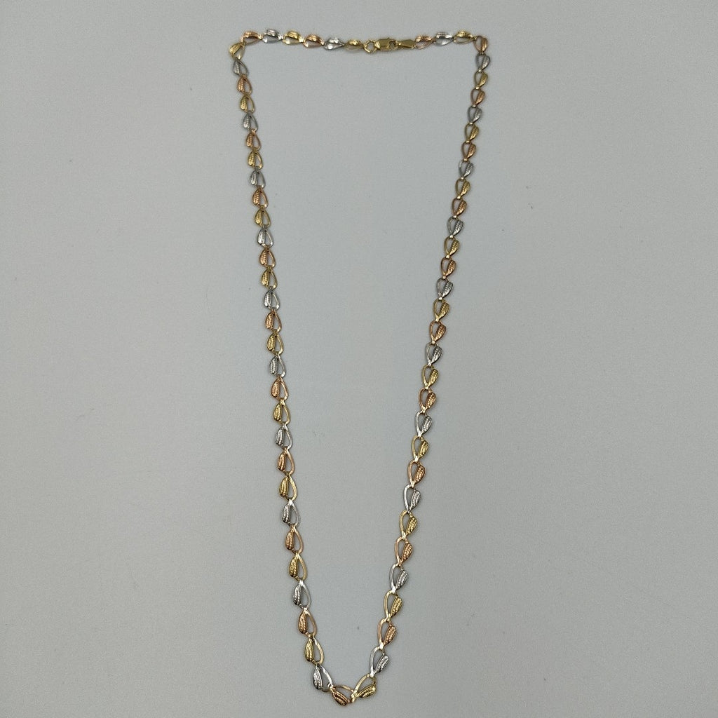 GARGANTILLA ORO,ORO COMBINADO 14 K 4,10 GRMS (SEMINUEVO)