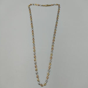 GARGANTILLA ORO,ORO COMBINADO 14 K 4,10 GRMS (SEMINUEVO)